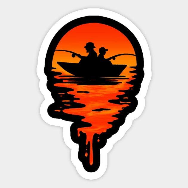 fishing Sticker by first12